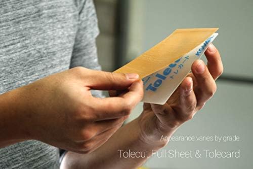 Tolecut PSA Full Sanding Sheets, Orange K-1200, 191-1516, 25 Sheets