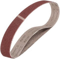 HARFINGTON 2 x 27 Inch Sanding Belts, 2 Pcs 40 Grits Aluminum Oxide Abrasive Belt Sander File Belt for Woodworking, Metal Polishing, Knife Sharpener