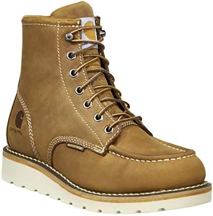 Carhartt Women's Waterproof 6" Moc Steel Toe Wedge Work Boot
