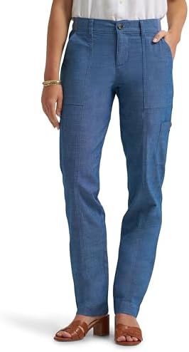 Lee Women's Ultra Lux Comfort with Flex-to-go Utility Pant