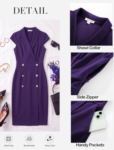 GRACE KARIN Women's Work Bodycon Dresses Business Casual Formal Outfit