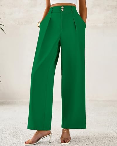 BTFBM Wide Leg Dress Pants Women Business Casual Outfits