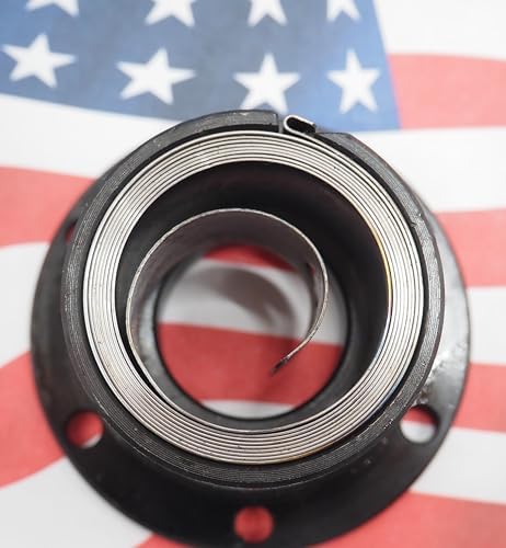 Bridgeport Milling Machine, Clock Spring Steel Housing 2193437 M1112
