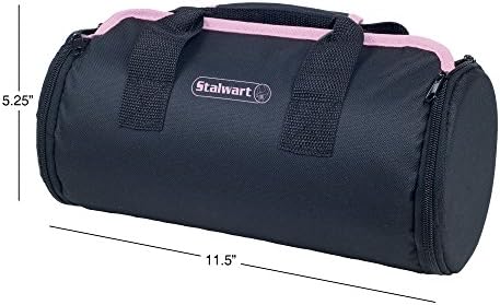 86-Piece Household Hand Tool Set with Roll-Up Bag – Tool Kit with Screwdrivers, Pliers, Wrenches, and More – Great for the Home or Car by Stalwart