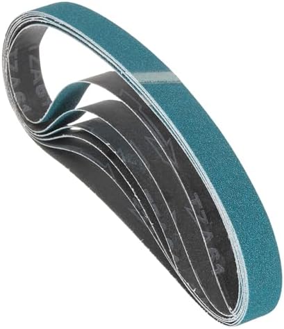 6 Pcs Sanding Belts 2 x 36 Inch 100 Grit Zirconia