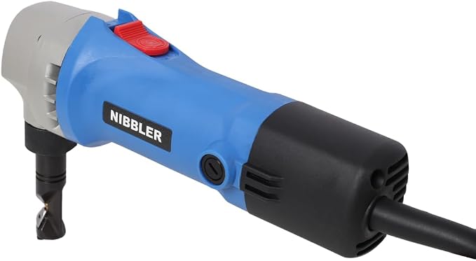 Sheet Metal Nibbler Homonova, Professional Nibbler Metal Cutter Tool, 500W 120V Electric Sheet Cutter with 360 Degree Rotation, 2000RPM Speed, 16 Gauge Cutting Capacity, Precise Efficient Durable