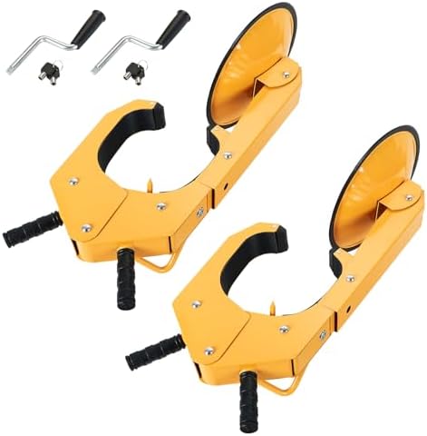 DASBET Wheel Lock 2 Pack Tire Boot Lock