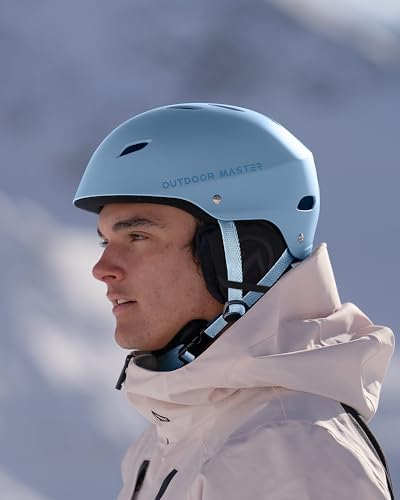 OutdoorMaster Kelvin Ski Helmet - Snowboard Helmet for Men, Women & Youth