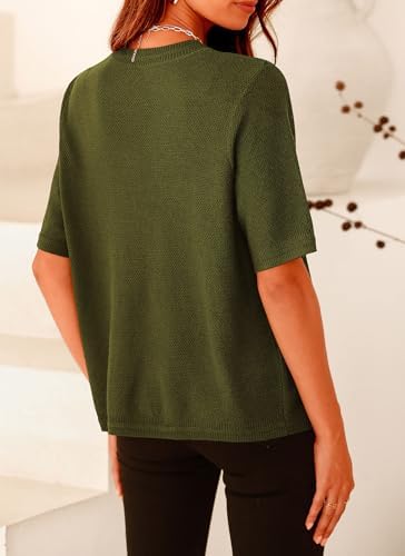 PRETTYGARDEN Women's Summer Casual Button Down Shirts