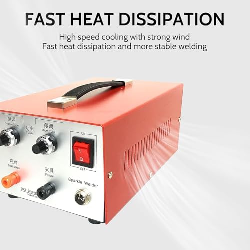 30A Jewelry Micro Welder for 0.4-1mm Fine Wire, Foot Pedal Control