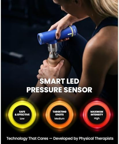 BOB AND BRAD A7 Massage Gun, 11mm Deep Tissue Percussion, Metal Head