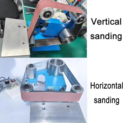 Electric Belt Grinder, Belt Sander Vertical/Horizontal Dual-Use 1100W