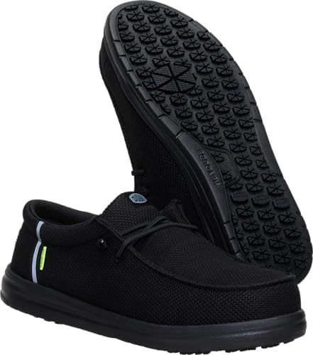 HEYDUDE Men's Wally Work CT | Water-Repellent, Slip Resistant Work Shoe