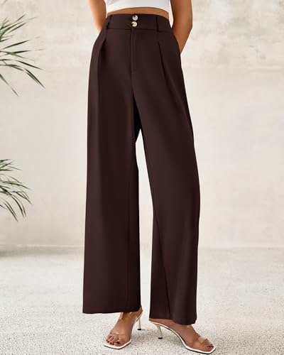 BTFBM Wide Leg Dress Pants Women Business Casual Outfits