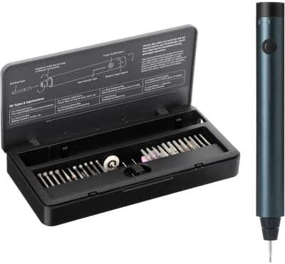 xTool Selected Engraving Pen, Cordless 5-in-1 Rotary Tool for All Materials