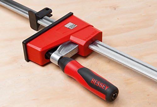 Bessey - K-BODY REVOlution 12" Parallel Clamps with Composite Plastic Handle and 3-3/4-In. Throat Depth - 2-Pack