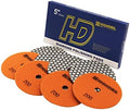 Dry Diamond Polishing Pads - 8pcs 5 inch #200 Sanding Pads Kit for Granite Marble Ceramic Used on Angle Grinder or Polisher…