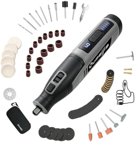 4V Cordless Rotary Tool, 6 Speed 8000-28000RPM, 4000mAh Battery