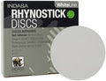 Indasa 5" Rhynostick White Line PSA Discs – Aluminum Oxide, No-Clog, Easy Release Tabs, 36-600 Grit, for Wood, Drywall & Auto Body Sanding (5 Inch Sticky Back(PSA), 400, Very Fine)