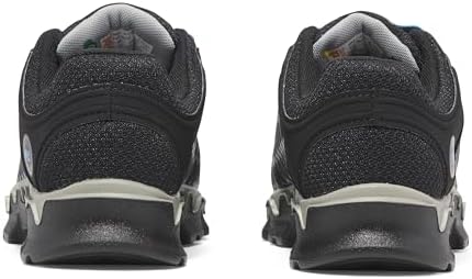 Timberland PRO Men's Powertrain Sport Alloy Safety Toe Industrial Athletic Work Shoe, Black/Blue-2024 New, 11