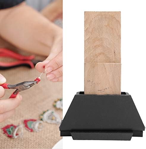 Clip Bench Processing Jewelry, Jewelry Bench Metal Holder, Cutting Jewelry Tool, Wooden Bench Pin, for Craftsman for Workbench, Bench for Jewelry Crimping