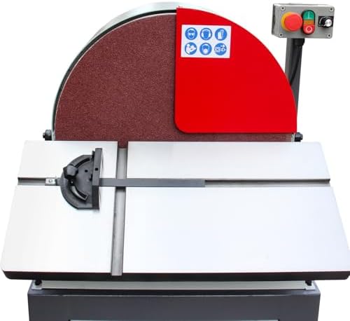 20 Inch Disc Sander, 500-1800 RPM, Cabinet Stand, KAKA BTM-500