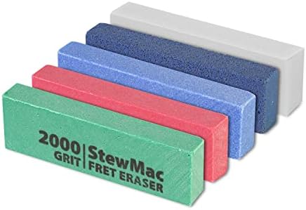 StewMac Fret Erasers, Set of 5 Guitar Fret Polishing Blocks