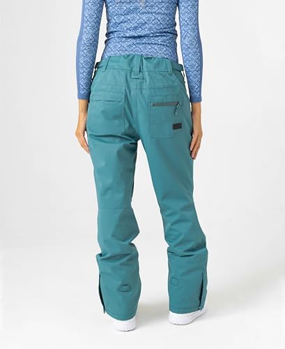Roxy Women's Nadia Ski Pant – 10K Waterproof, Insulated, PFAS-Free, Adjustable Waist & Snow Gaiters