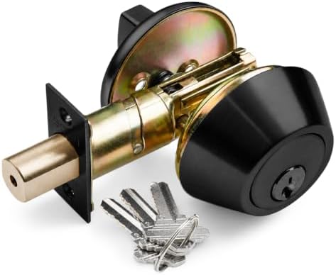 Boomerang DB7431 Heavy-Duty Designer Commercial Deadbolt Lock, 5-Pin
