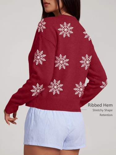 Trendy Queen Cropped Cardigan Sweaters for Women Fall Fashion Clothes 2026