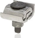 NSI PAA6 One and Two Bolt Aluminum Parallel Groove Clamp, 1/0-8 Main ACSR, 2/0 str-8 sol Main AL/CU, 1/0-8 Tap ACSR, 2/0 str-8 sol Tap AL/CU, 3/8" Length