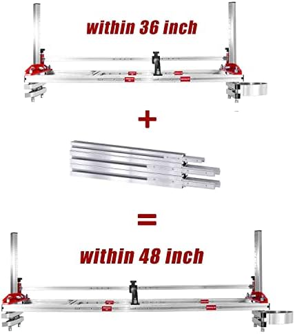 Zozen Chainsaw Mill Aluminum Profile 12inch, Only Fits Zozen Chainsaw Mill