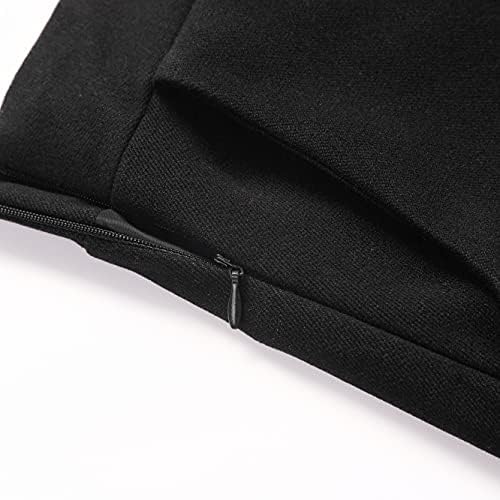 IDEALSANXUN Womens Plaid Wool Skirts Elastic Waist A-Line Pleated Tartan Long Skirts