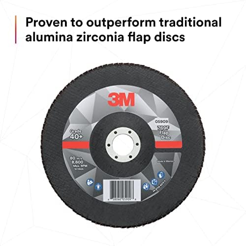 3M Flap Disc, 769F, 40+, T27, 7 in x 7/8 in