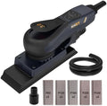 MAXXT Brushless Sheet Sander Electric 3mm Orbital 350W 3A Multi-function 10000RPM Variable Speed Corded Orbital Sanders Machine with 10 Sanding Paper for Woodworking Palm Sander Finishing Sander