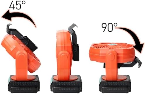 Oscillating Fan Compatible with BLACK+DECKER 20V Battery (Tool Only)
