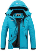 MOERDENG Women's Ski Jacket Warm Winter Coat Snowboarding Jacket