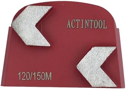 Twin Arrow Segments Diamnd Metal Grinding Disc for Lavina Edco Onfloor Grinder (Pack of 3)