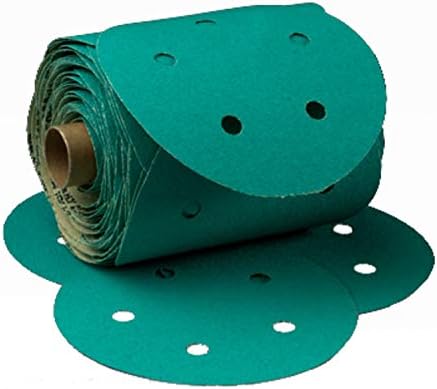 3M Stikit Green Disc Roll Dust Free, 01566, 6 in, 80, 100 Discs per roll