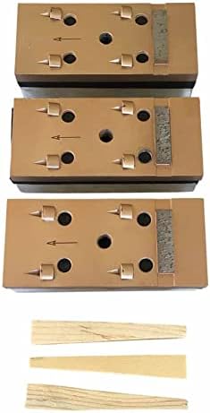 Diamond Grinding Blocks for Concrete Grinding, Set of 3, PCD Segments