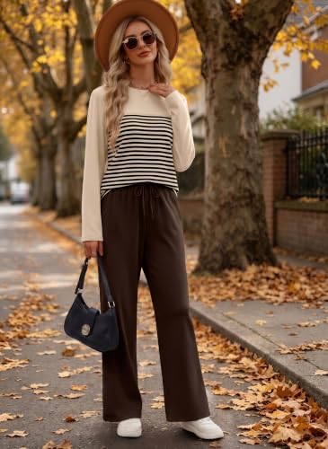WIHOLL Two Piece Sets for Women Fall Outfits Casual Matching Lounge Sets