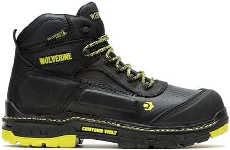 Wolverine Men's Overpass Composite Toe Waterproof Work Boots