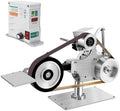 1" x 30" Belt Sander Bench Grinder with 60/800 Grits Belts