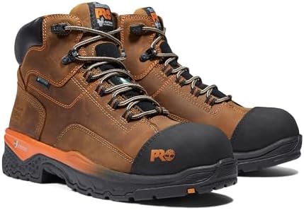 Timberland PRO Men's Bosshog 6" Composite Safety Toe Puncture Resistant Waterproof Industrial Work Boot