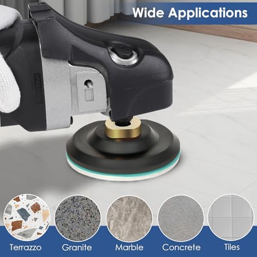 Diamond Polishing/Sanding Pads 4 Inch Wet/Dry 50-10000 Grit