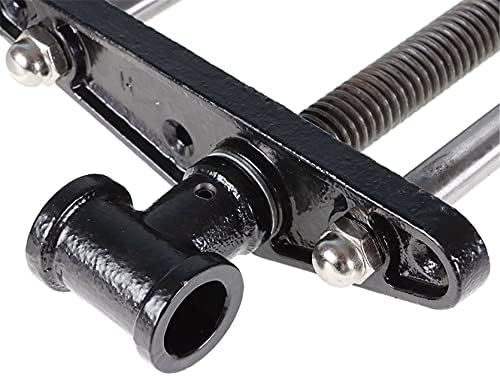 Woodworking Bench Vise 10 Inch, Heavy-Duty Steel and Cast Iron Front Screw Vise Structure Woodworking Front Vise, Easy-to-operate Workbench Vise, Durable Woodworking Vise for Home