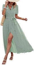 PRETTYGARDEN Women's Boho Floral Summer Maxi Dresses