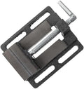 Toddmomy 3 Inch Cast Iron Drill Press Vise Bench Clamp for Woodworking and Milling Table Vise Small Workholding Device Compatible with Drilling Machines Random Color