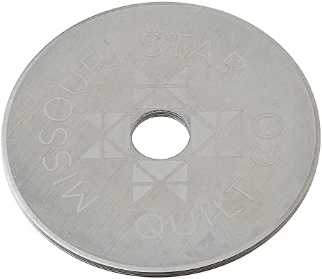 Missouri Star Universal Rotary Cutter Blades 45mm, 5 Pack | Super Sharp Replacement Blades, Fits All Rotary Cutter Handles | Fabric Trimmer Refill for Quilting and Sewing Projects