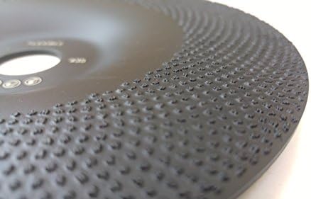 Flexible 5" Diamond Cup Grinding Polishing Disc Wheel with RCD Newest Technology & Rubber Cushioned Body for Universal Purpose (Flexible, 5", 4.8 oz Very Light)